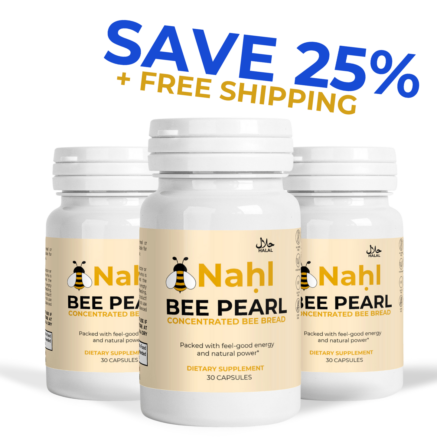 Bee Pearl 3 Month Supply - Nahl