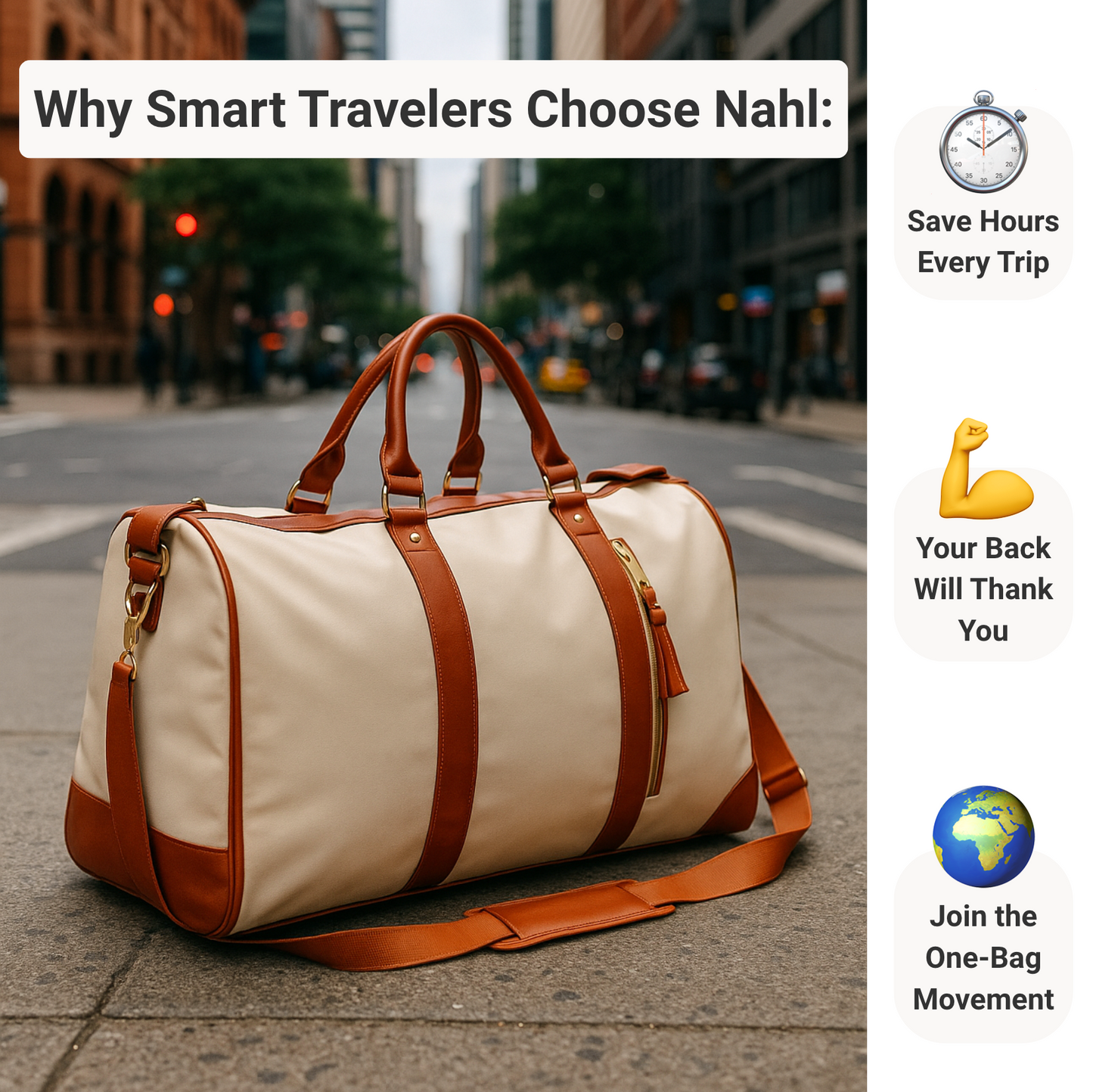 NAHL - LUX TRAVEL BAG
